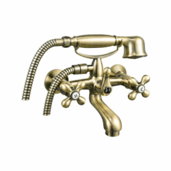 Μπαταρία λουτρού ANTICA BAI11BR OLD BRONZE CASA PRACTIKA