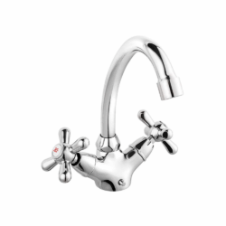 Μπαταρία νιπτήρος RETRO XR2-12 CHROME CASA PRACTIKA