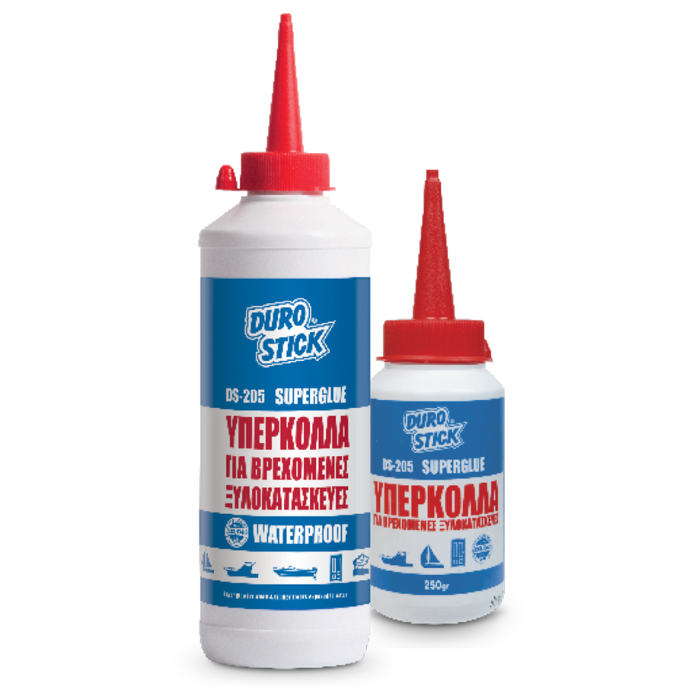 Υπερκόλλα DS-205 SUPER GLUE 250gr CASA PRACTIKA