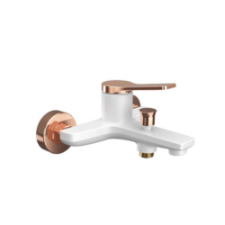 Μπαταρία λουτρού ANDARE WNX238073PH-RG BIANCO-ROSE GOLD CASA PRACTIKA