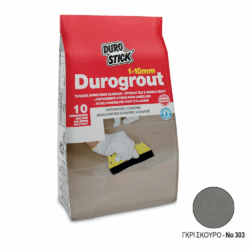 Υαλώδης Αρμόστοκος πλακιδίων DUROGROUT DARK GREY 1kg CASA PRACTIKA