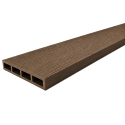 WPC ΣΥΝΘΕΤΗ ΠΕΡΙΦΡΑΞΗ ΕΞΩΤΕΡΙΚΟΥ ΧΩΡΟΥ 13cm (WOOD IMPRESSION) COFFEE CASA PRACTIKA