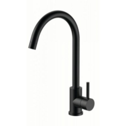 Μπαταρία νεροχύτη GINI 31-1270 MAT BLACK CASA PRACTIKA