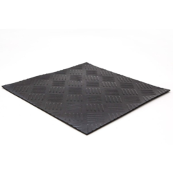 Δάπεδο Καουτσούκ 9005 3mm CHECKER ΛΑΜΑΡΙΝΑ CASA PRACTIKA