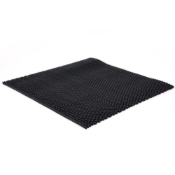 Πλαστικό Δάπεδο ZIGZAG ΜΑΤ 5mm BLACK 1.20Μ CASA PRACTIKA