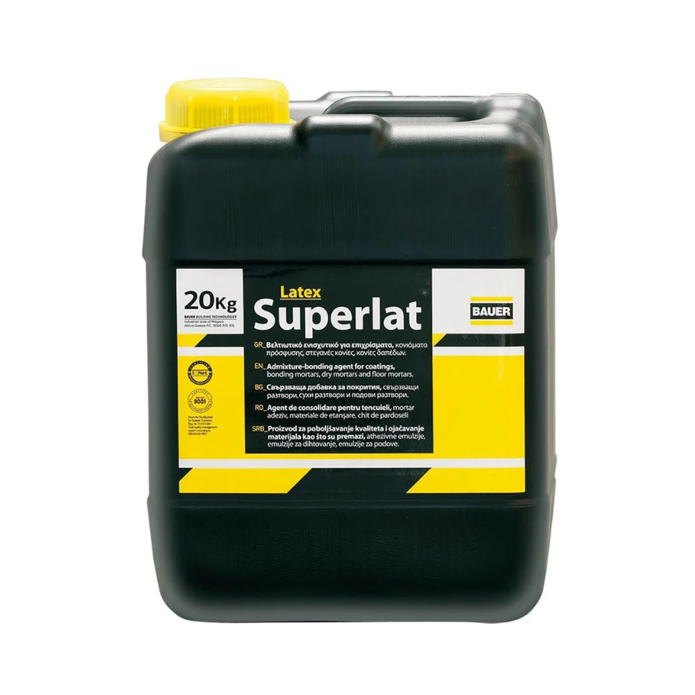 Bauer Superlat Latex Βελτιωτικό Κονιαμάτων 20kg CASA PRACTIKA