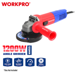 WORKPRO ΓΩΝΙΑΚΟΣ ΤΡΟΧΟΣ 1200W Φ125mm WP472024 (PROFI) CASA PRACTIKA 1