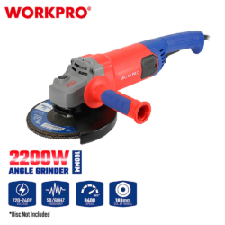 WORKPRO ΓΩΝΙΑΚΟΣ ΤΡΟΧΟΣ 2200W Φ180mm WP472014 (PROFI) CASA PRACTIKA