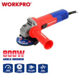 WORKPRO ΓΩΝΙΑΚΟΣ ΤΡΟΧΟΣ 800W Φ115mm WP472003 (PROFI) CASA PRACTIKA