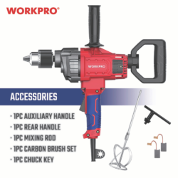 WORKPRO ΔΡΑΠΑΝΟ ΠΕΡΙΣΤΡΟΦΙΚΟ ΗΛΕΚΤΡΙΚΟ 1200W WP470008 (PROFI) CASA PRACTIKA 5