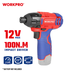 WORKPRO ΕΠΑΝΑΦΟΡΤΙΖΟΜΕΝΟ ΚΑΤΣΑΒΙΔΙ ΠΑΛΜΙΚΟ 12V-Li 100Nm SOLO WP461605 (PROFI) CASA PRACTIKA