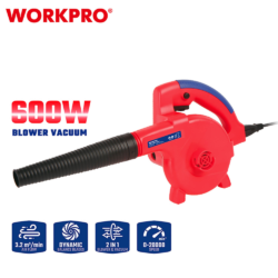 WORKPRO ΦΥΣΗΤΗΡΑΣ-ΑΠΟΡΡΟΦΗΤΗΡΑΣ ΗΛΕΚΤΡΙΚΟΣ 600W ΡΥΘΜΙΖΟΜΕΝΟΣ WP476002CE (PROFI) CASA PRACTIKA